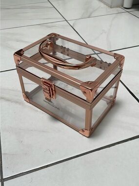Impressions Clear Acrylic Case with Rose Gold Hardware